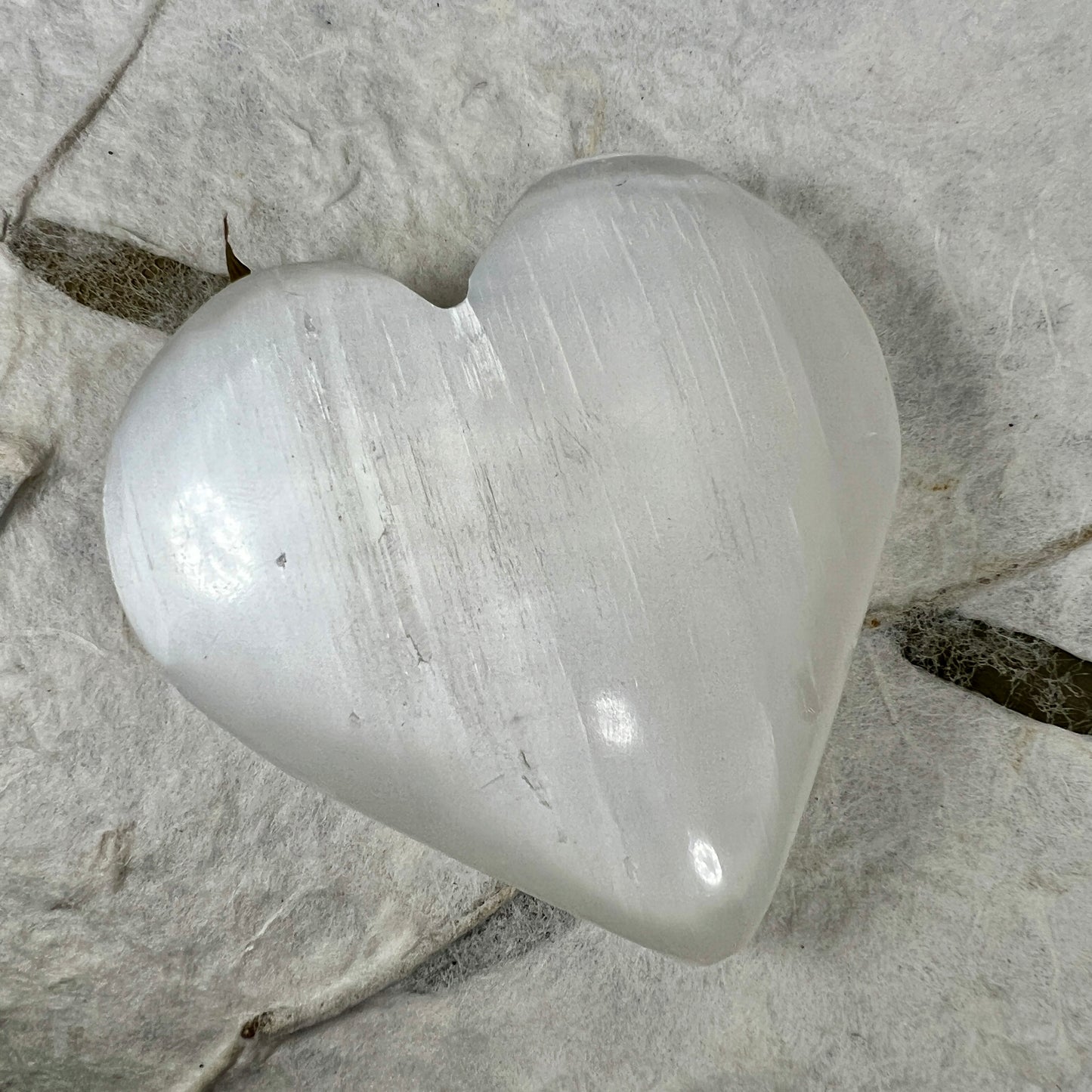 Selenite Heart