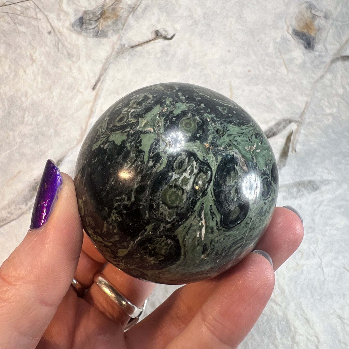 Kambaba Jasper Sphere