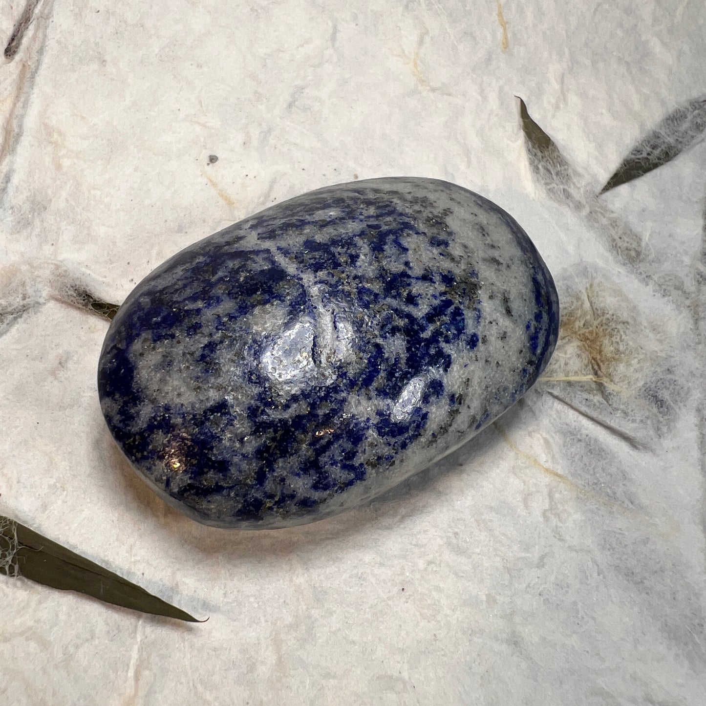 Lapis Lazuli Palm Stone