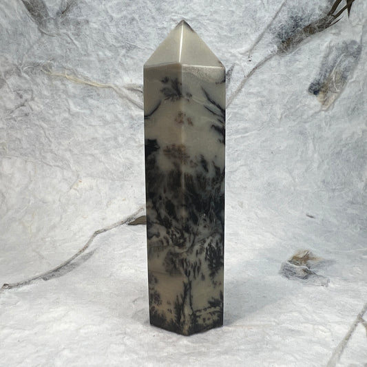 Dendritic Jade Tower