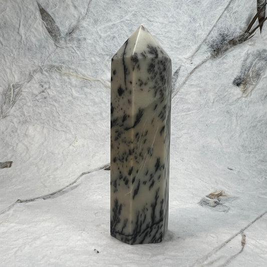 Dendritic Jade Tower