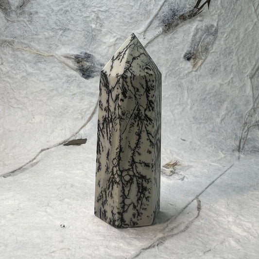 Dendritic Jade Tower