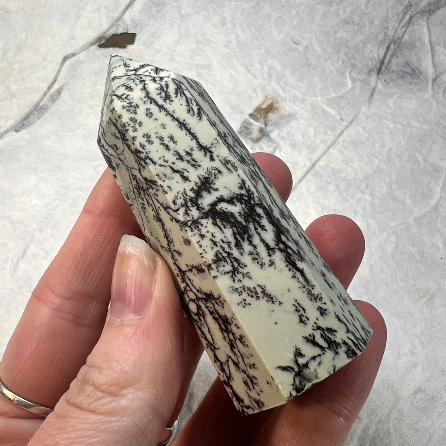 Dendritic Jade Tower