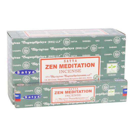 Satya Zen Meditation Incense Sticks 15 grams