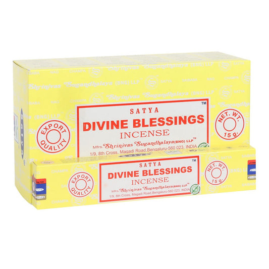 Satya Divine Blessings Incense Sticks 15 grams