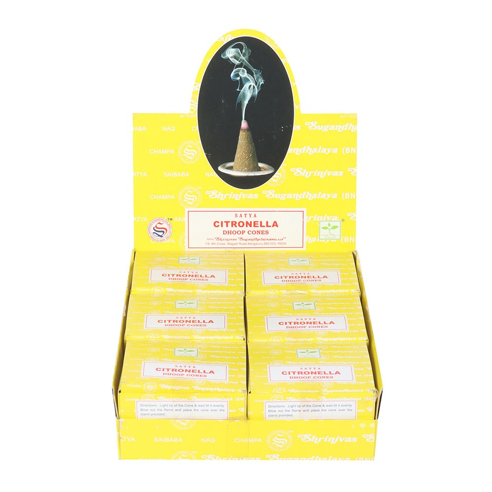 Satya Citronella Incense Cones