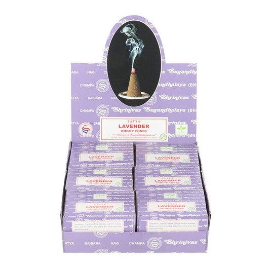 Satya Lavender Incense Cones