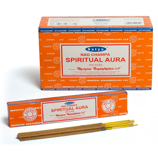 Satya Spiritual Aura Incense Sticks 15 grams