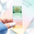 Stay Positive Green Aventurine Happy Face Crystal Keepsake