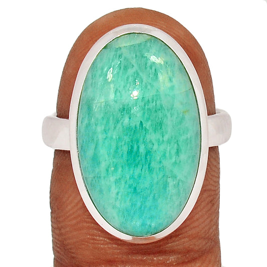 Sterling Silver Amazonite Ring