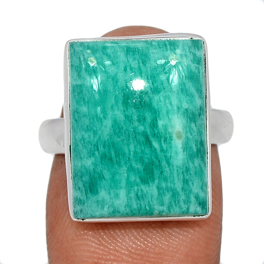 Sterling Silver Amazonite Ring