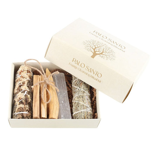 Palo Santo & Sage Energy Cleansing Ritual Kit