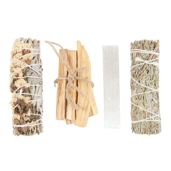 Palo Santo & Sage Energy Cleansing Ritual Kit
