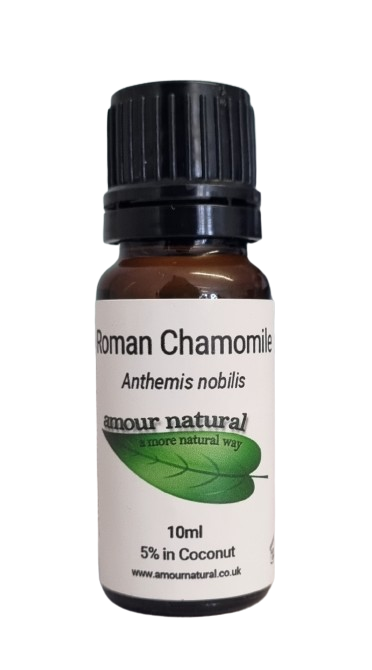 ROMAN CHAMOMILE 5% DILUTE ESSENTIAL OIL (Anthemis nobilis, Cocus nucifera)