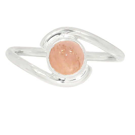 Sterling Silver Rose Quartz Ring