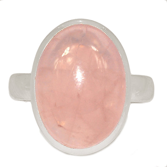 Sterling Silver Rose Quartz Ring