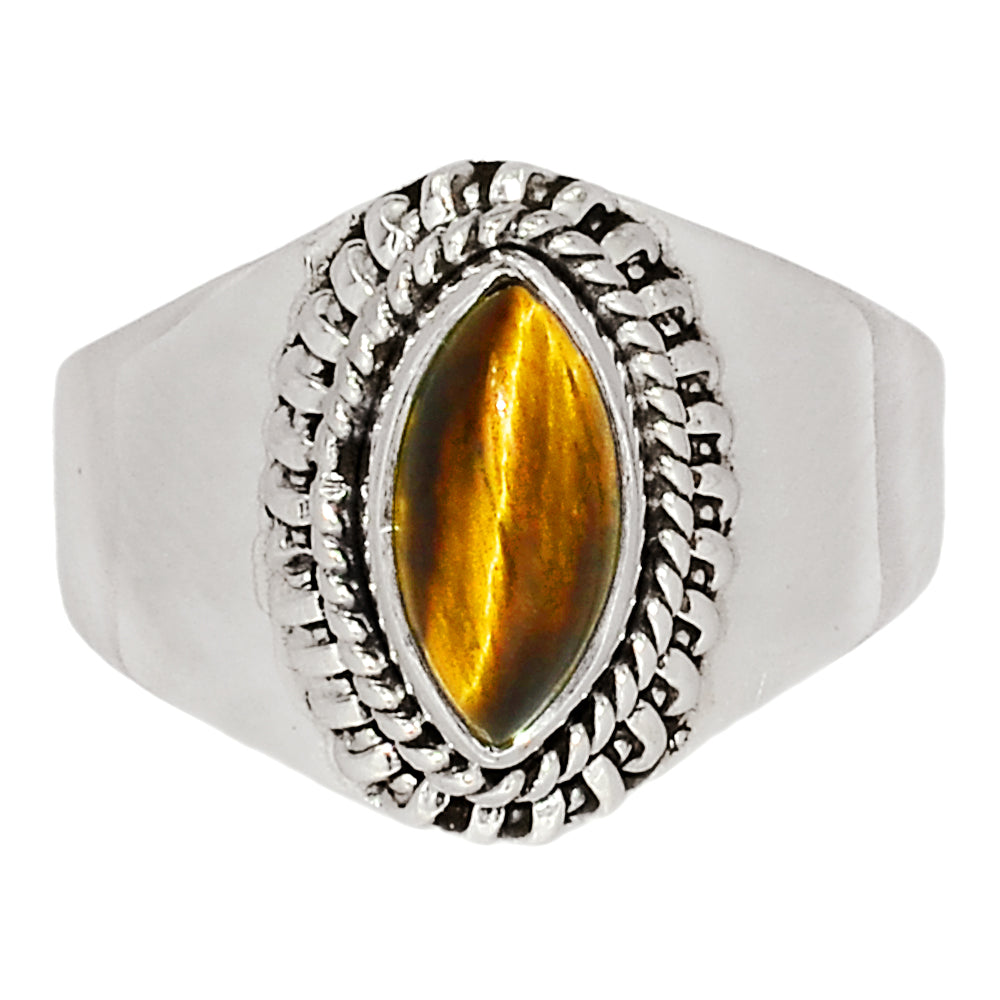 Sterling Silver Tiger Eye Ring