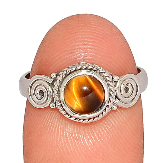 Sterling Silver Tiger Eye Ring