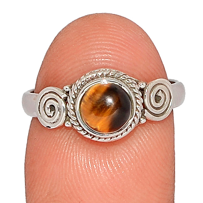 Sterling Silver Tiger Eye Ring