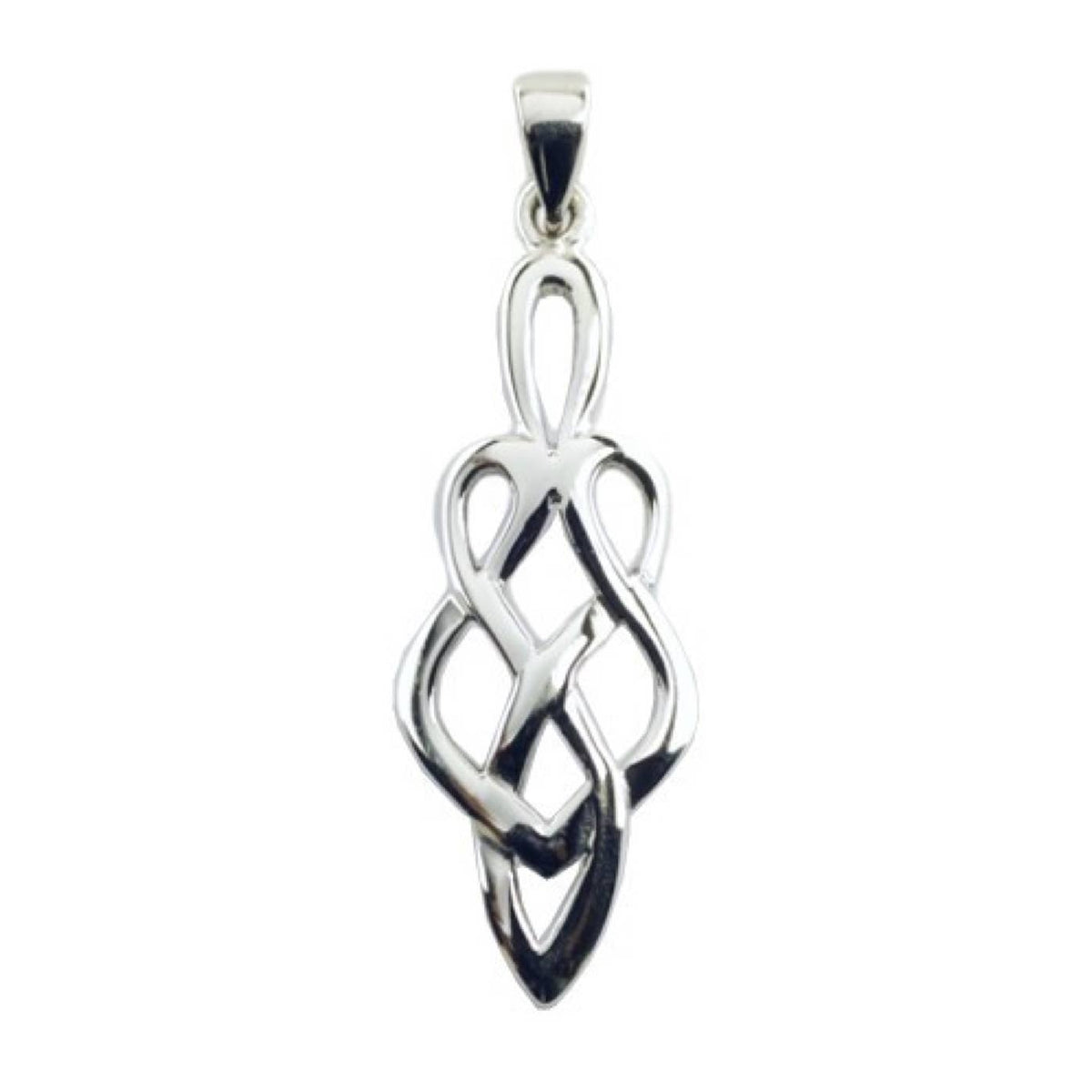Pretty Sterling Silver Celtic Infinity Knot Pendant