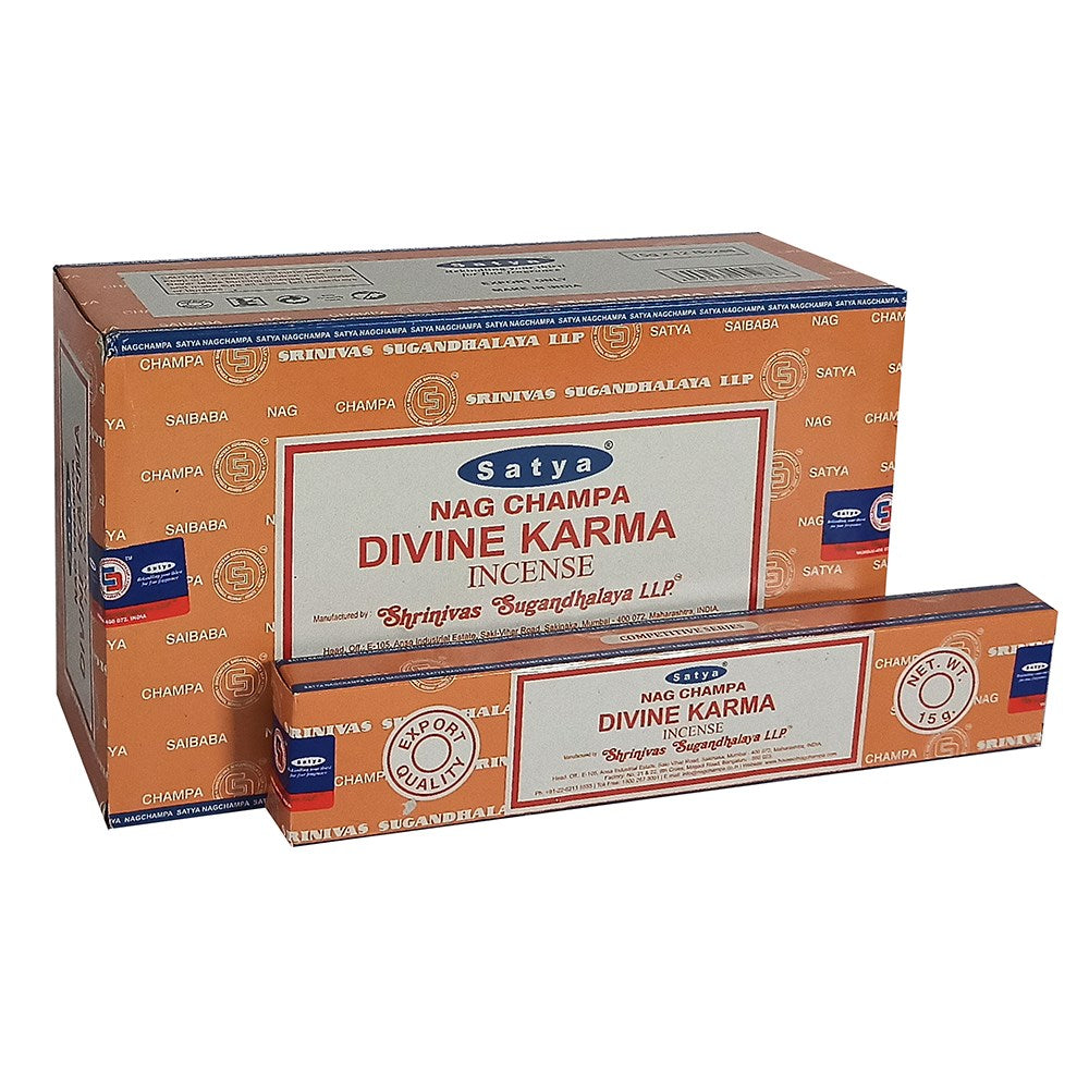 Satya Divine Karma Incense Sticks 15 grams