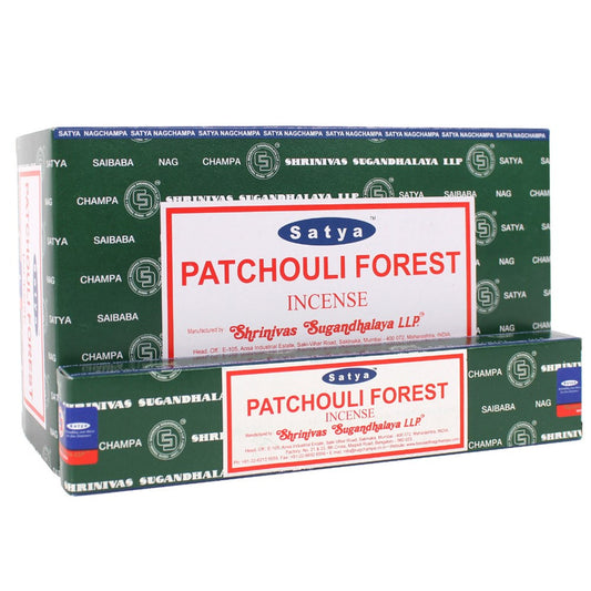 Satya Patchouli Forest Incense Sticks 15 grams
