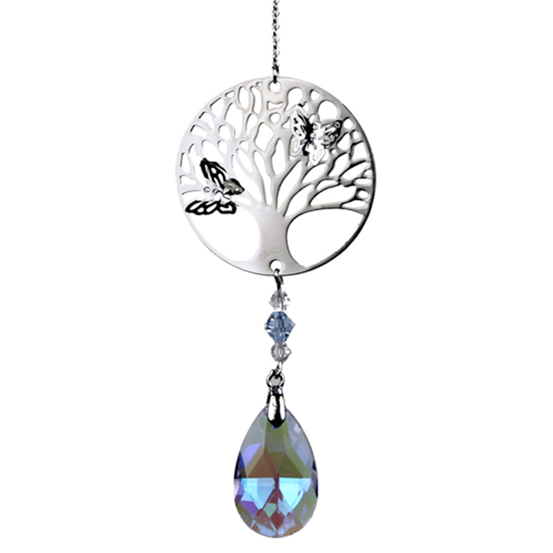 Tree of Life Rainbow Crystal Drop