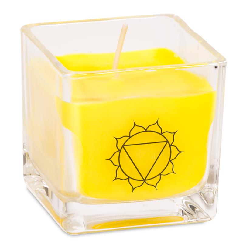 Rapeseed Wax Scented Candle 3rd Chakra
