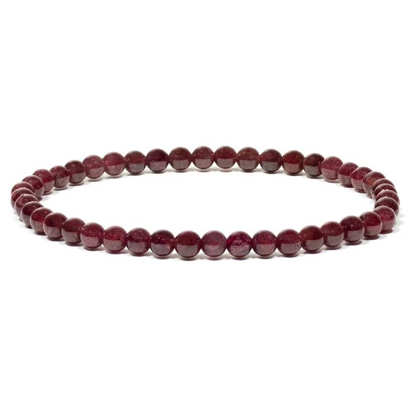 Garnet Elastic Bracelet