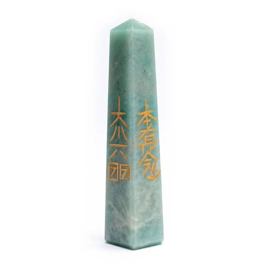 Amazonite Reiki Obelisk
