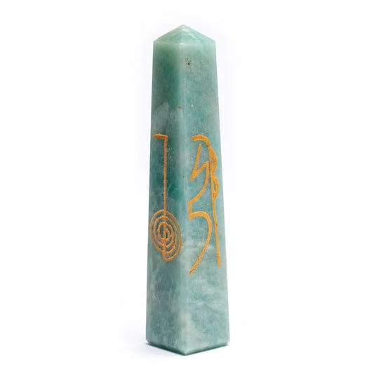 Amazonite Reiki Obelisk