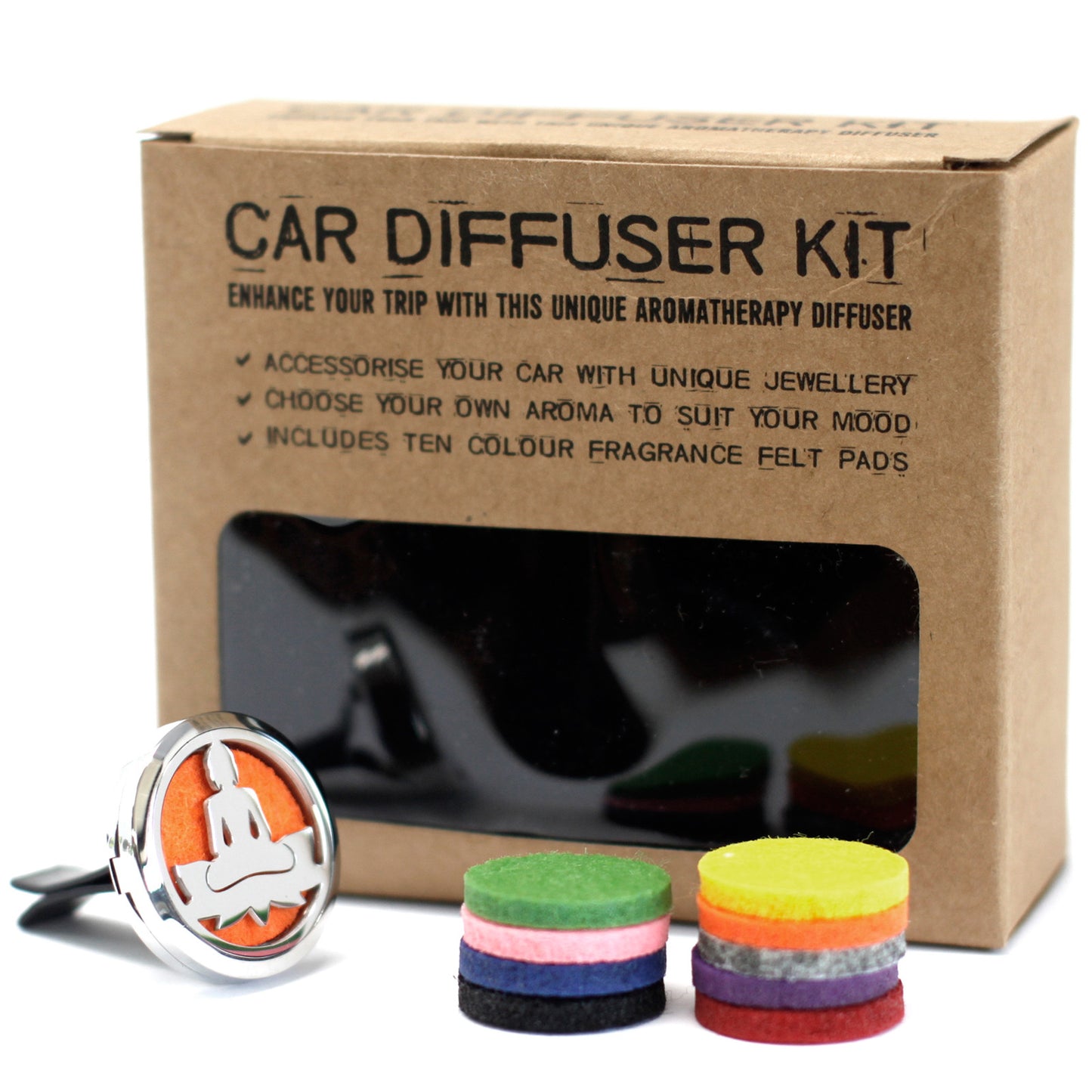 Car Diffuser Kit - Lotus Buddha