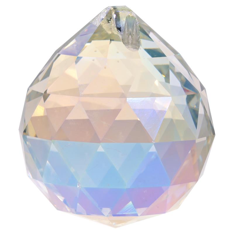 Feng-Shui Rainbow Crystal Sphere Bright Pearl AAA Quality