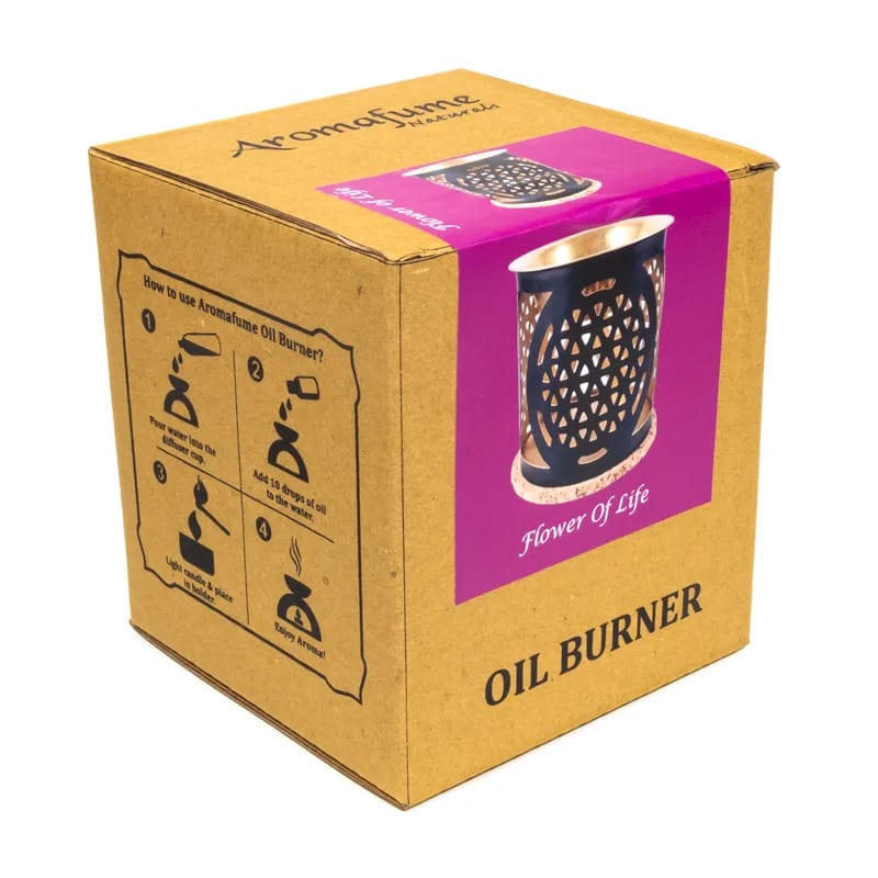 Aromafume Oil Burner Flower of Life