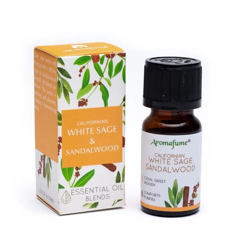 White sage & sandalwood essential oil blend - 10ml