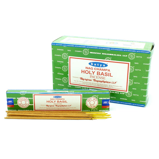 Satya Holy Basil Incense Sticks 15 grams