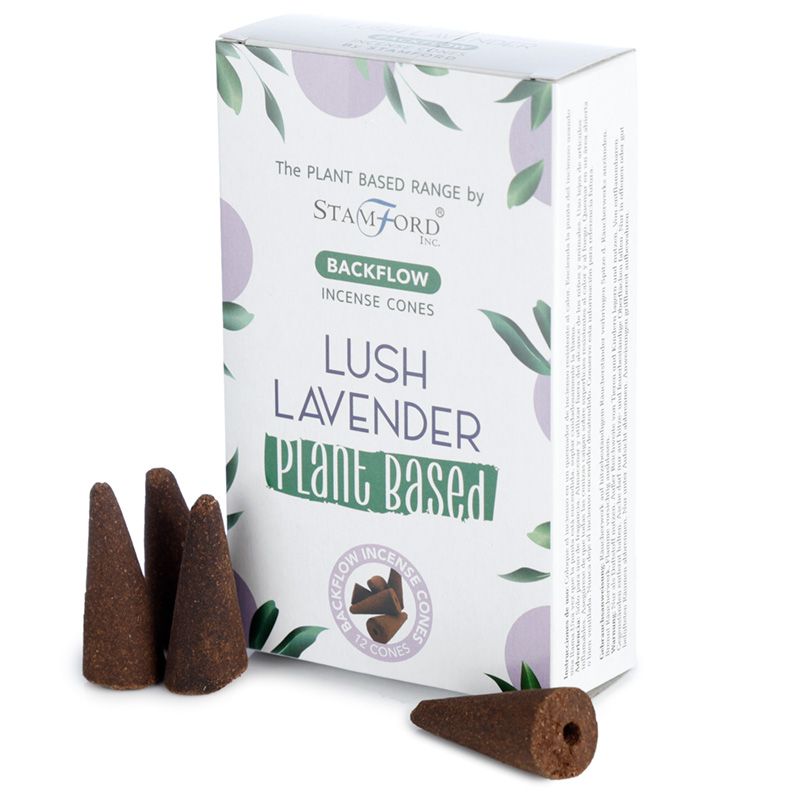 Lush Lavender - Plant Based Backflow Incense Cones