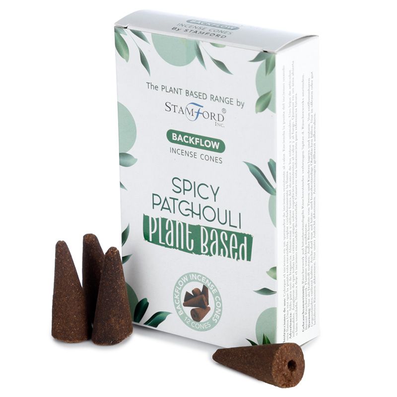 Spicy Patchouli - Plant Based Backflow Incense Cones