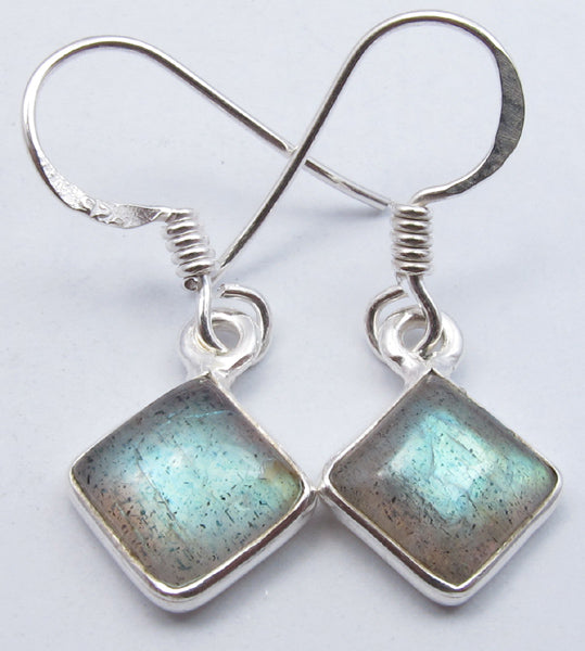 Labradorite Sterling Silver Earrings