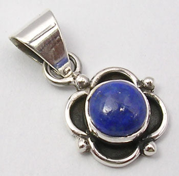 Lapis Lazuli Sterling Silver Pendant