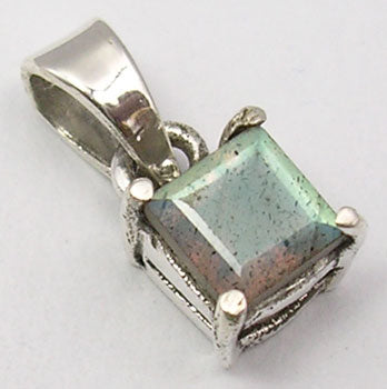 Labradorite Sterling Silver Pendant