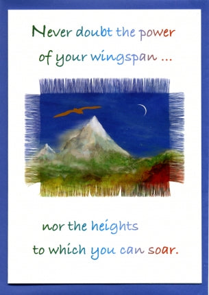 'Never Doubt the Power of your Wingspan' Greetings Card