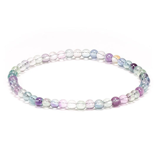 Fluorite Bead Bracelet