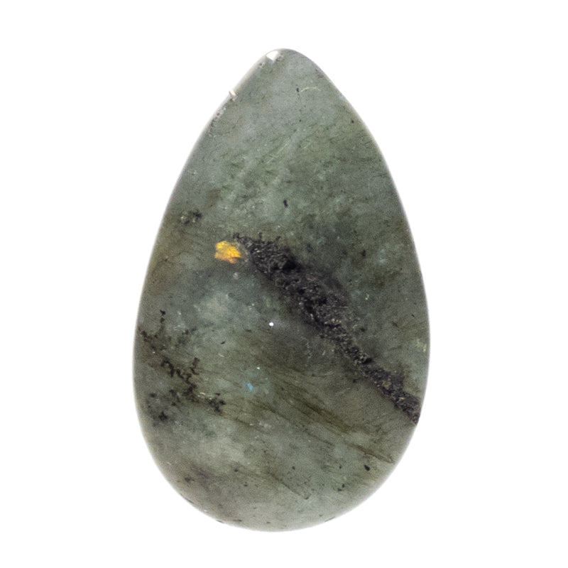 Labradorite Drilled Tumble Stone Pendant