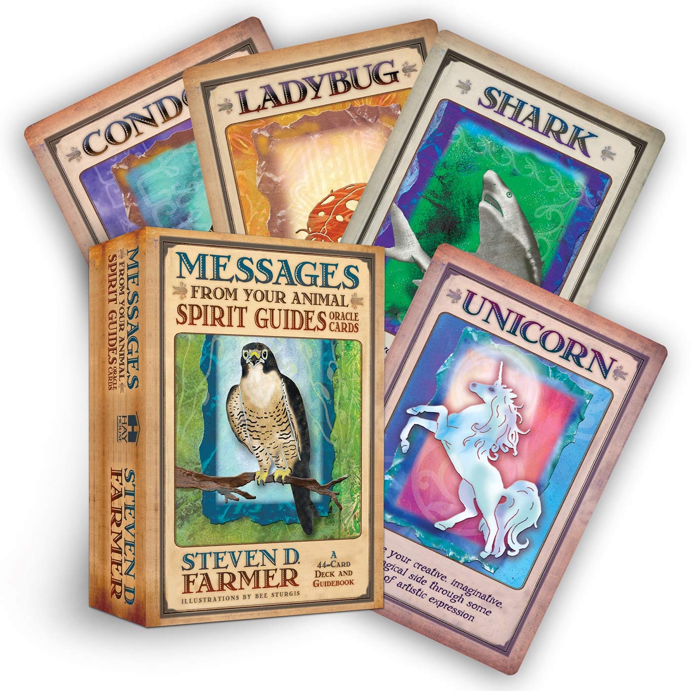 Messages From Your Animal Spirit Guides Oracle Cards by Steven Farmer