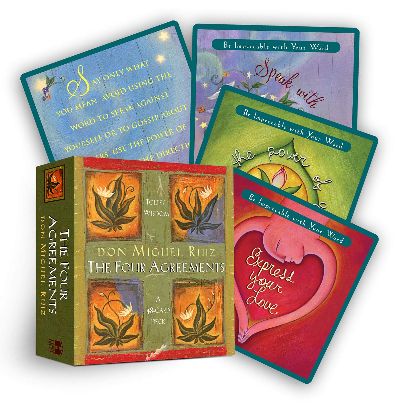 The Four Agreements Cards by Don Miguel Ruiz