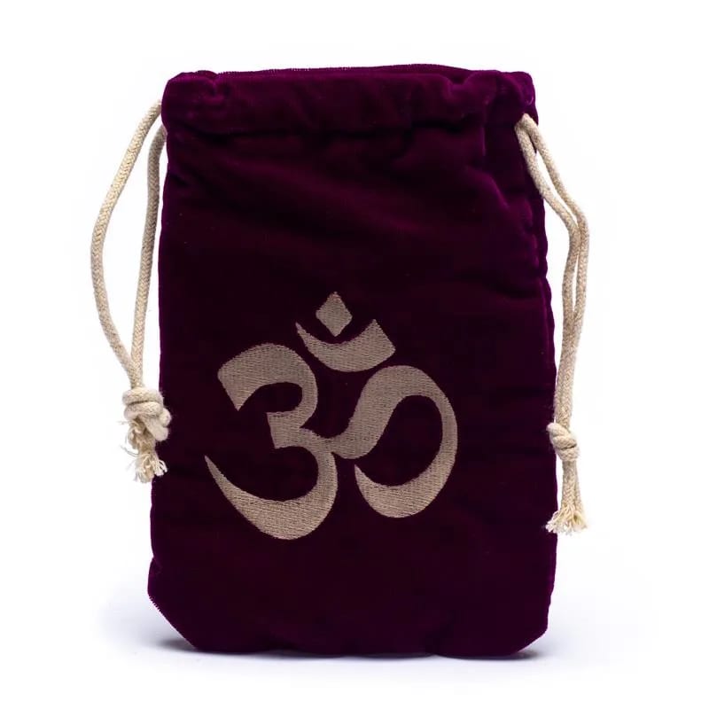 Om Drawstring Pouch