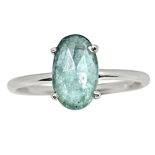 Sterling Silver Aqua Kyanite Ring