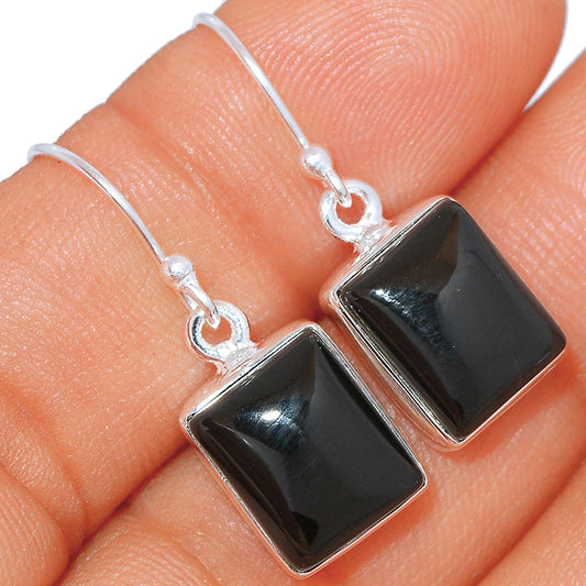 Sterling Silver Black Onyx Earrings
