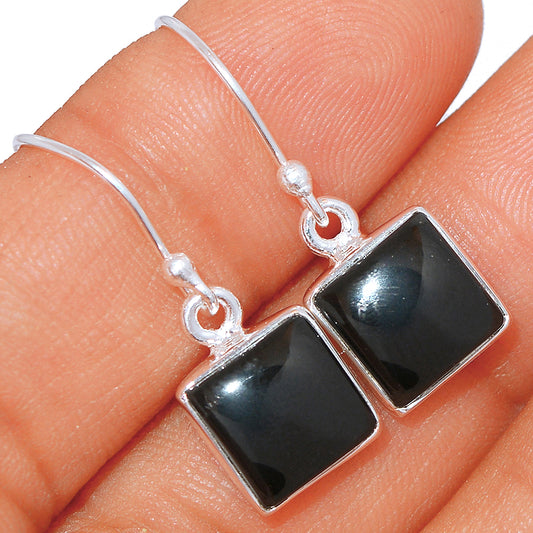 Sterling Silver Black Onyx Earrings